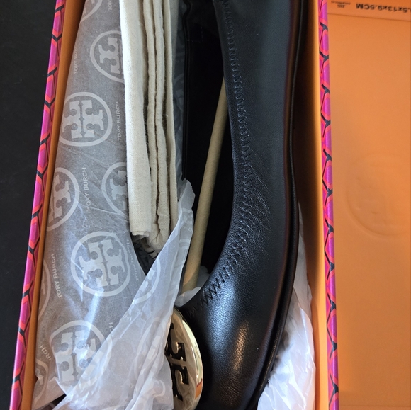 Tory Burch Minnie Travel Ballet Sz 9 - Picture 2 of 5